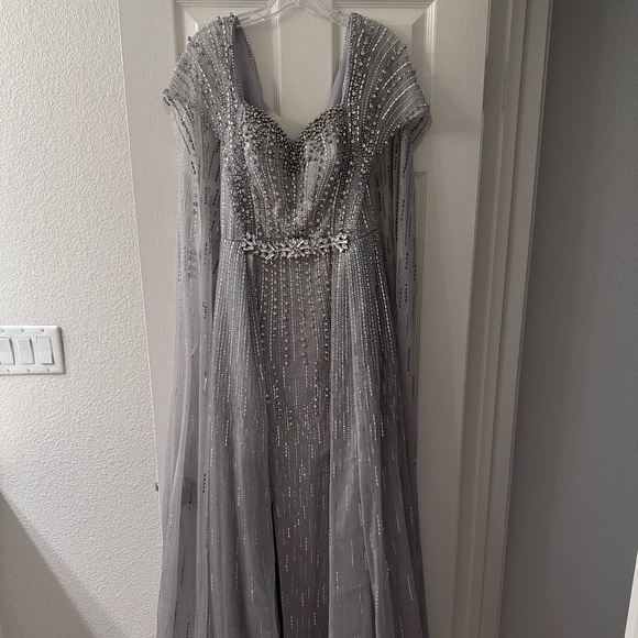 Embellished Evening Gown - Picture 2 of 11